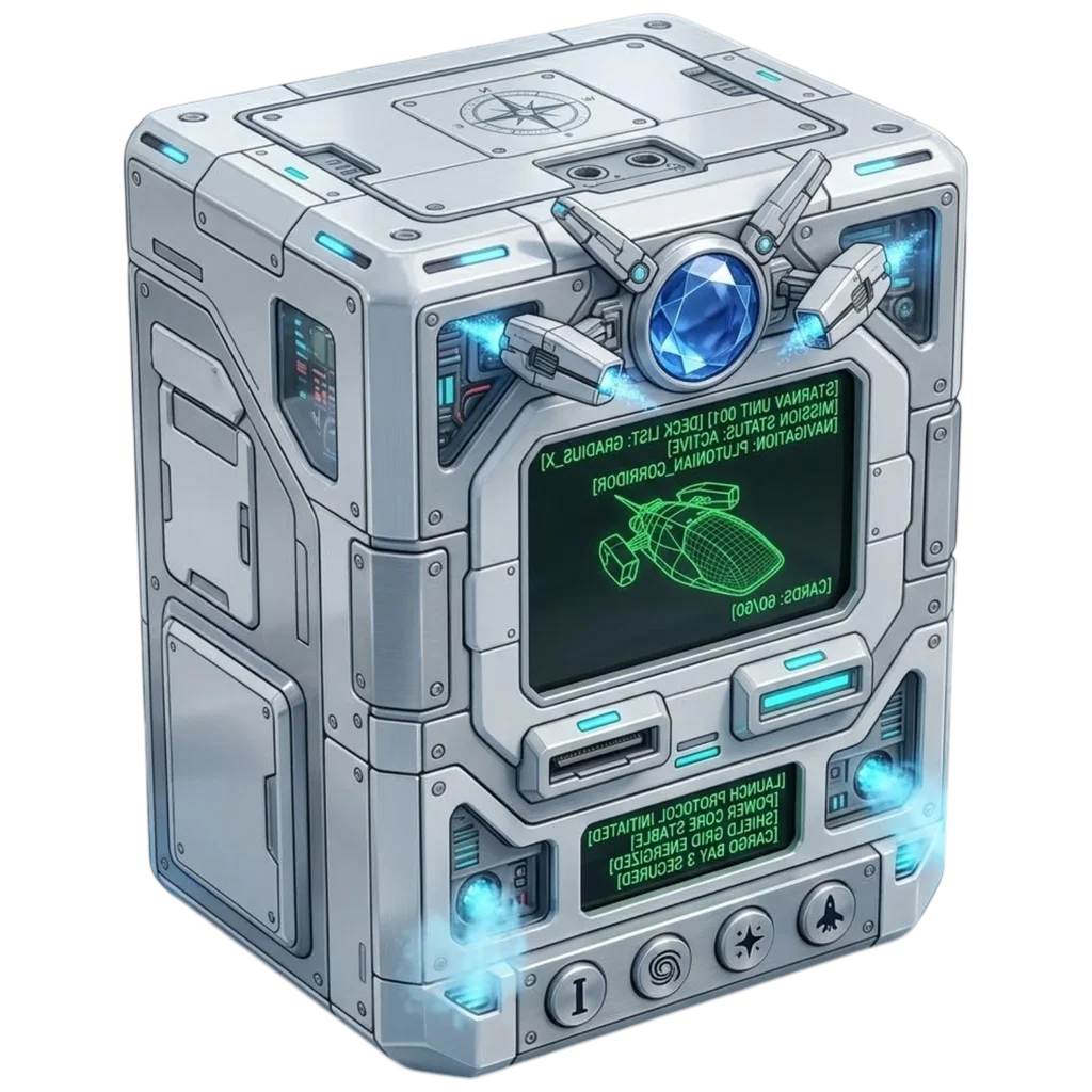 Space Ship Deck Box