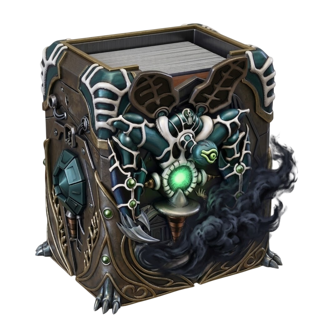 Relinquished Black Garden Deck Box