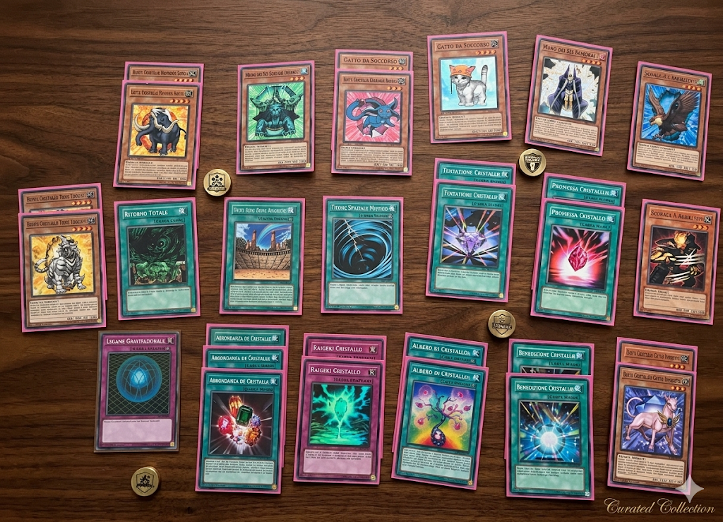 Base mazzo bestia cristallo Yu-Gi-oh! Edison format
